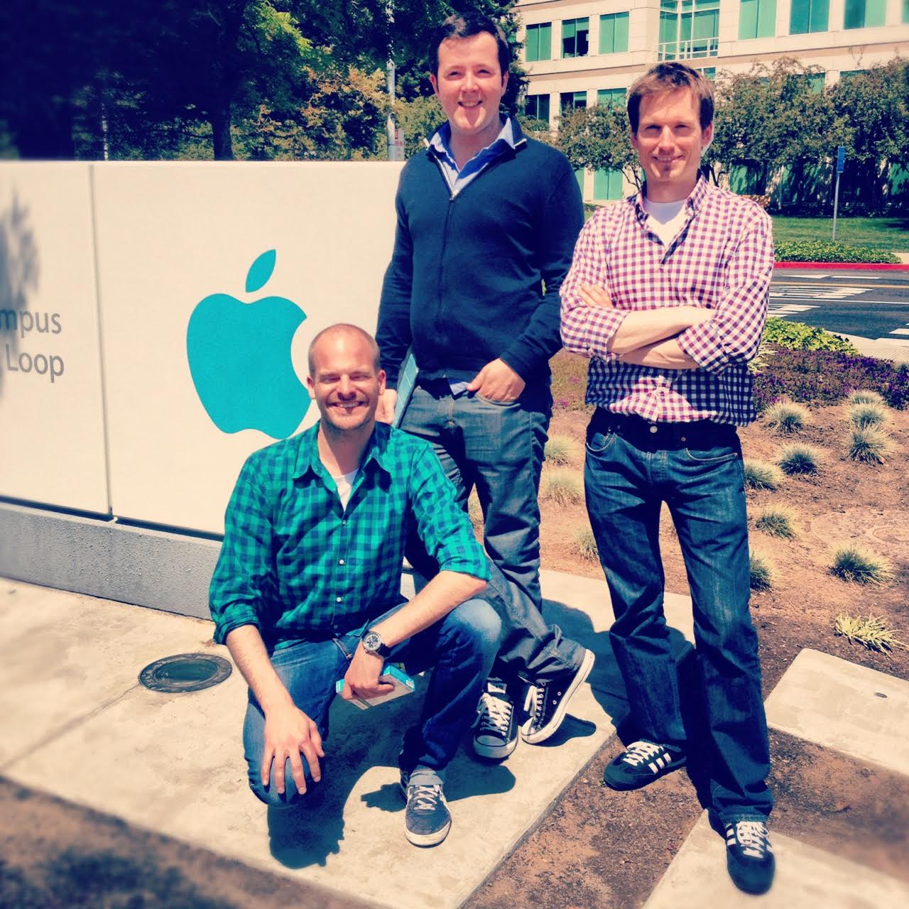 Showpad cofounders Pieterjan Bouten Louis Jonckheere Peter Minne